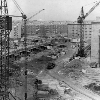 1966-1970. Строительство домов.